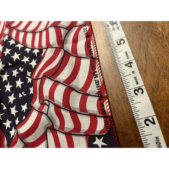 9 Vintage (70s 80s?) Bandannas/Handkerchiefs, Cowboy WESTERN, Oshkosh etc- USA - Picture 4 of 16